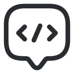 Message Programming SVG Icon